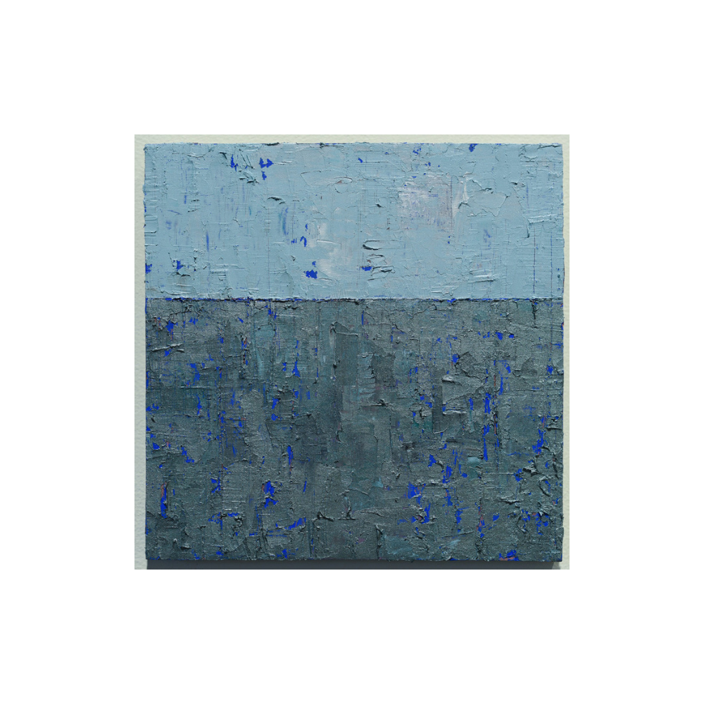 Summer Shimmer, 2015, oil paint on cradled wood panel